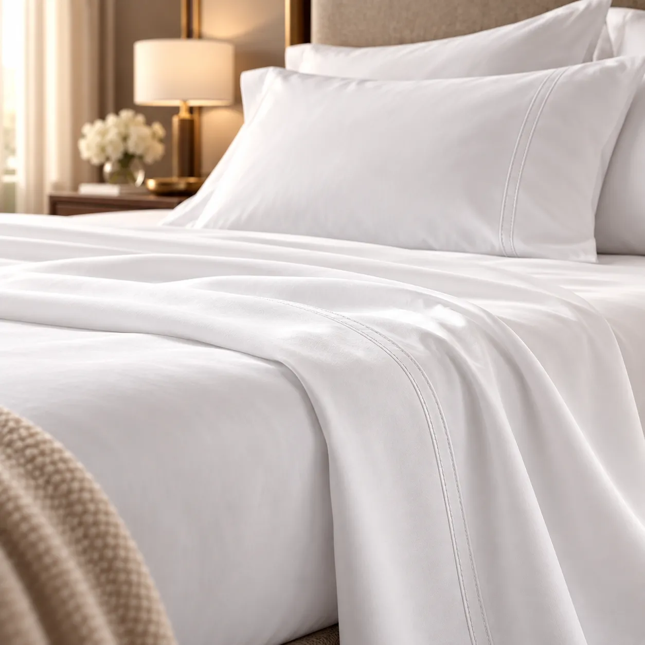 סדין יחיד כותנה 190×280 ס"מ - Welspun – תמונה 2